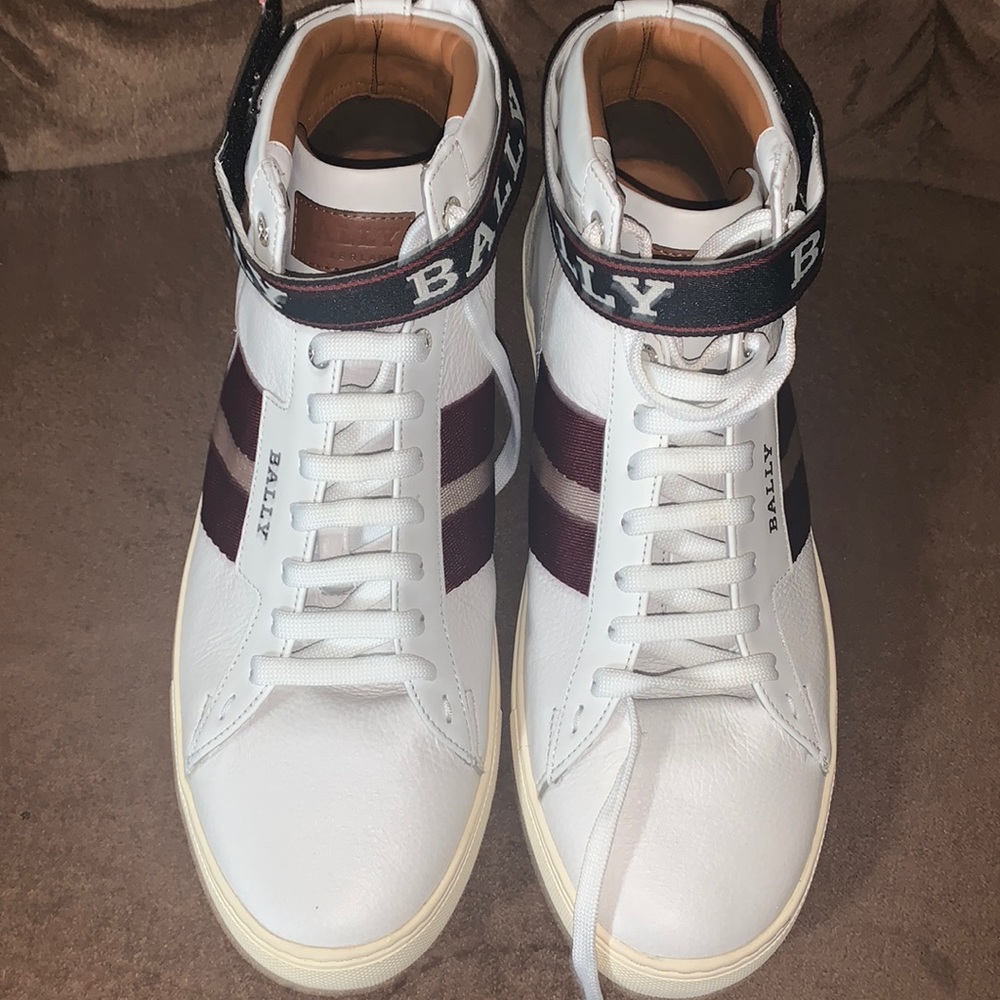SOLD - Bally high top sneakers